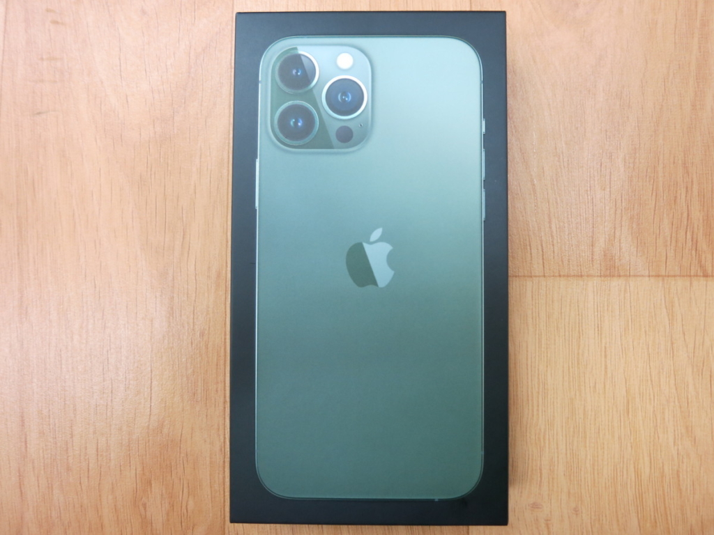 【未使用】 iPhone 13 Pro Max　Apple01